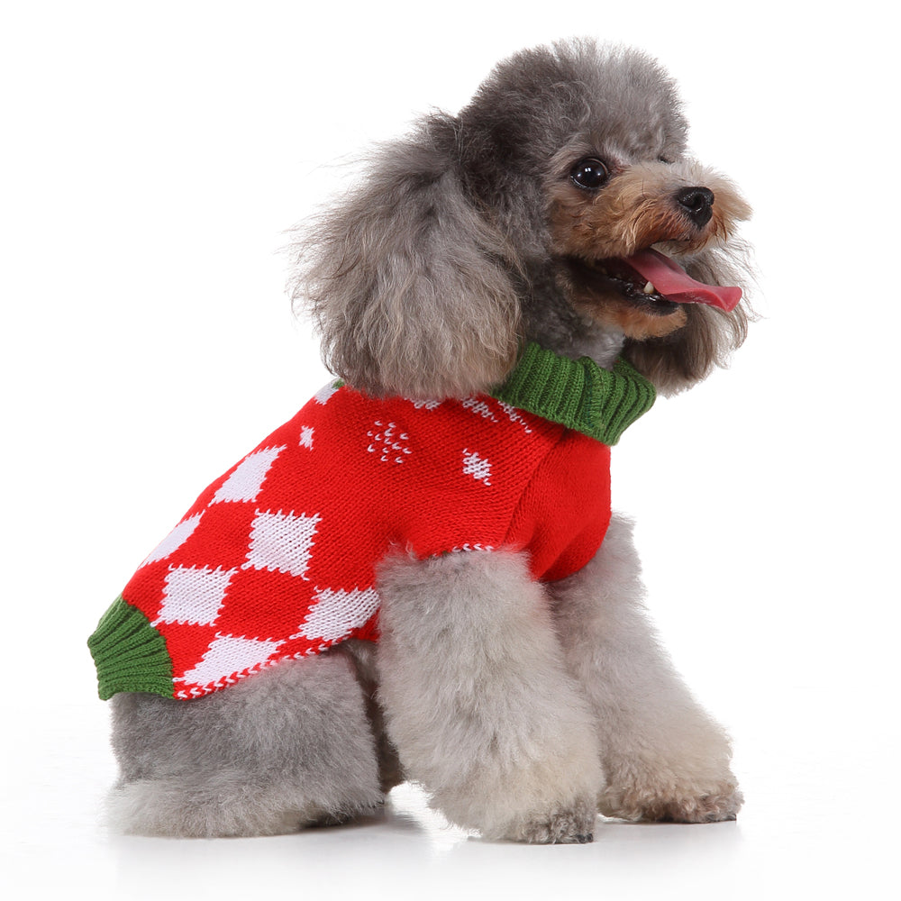 The Festive Diamond Dog Sweater