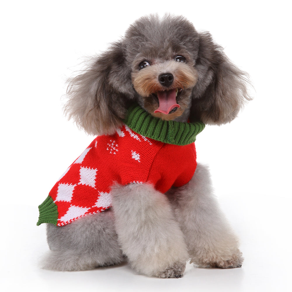 The Festive Diamond Dog Sweater