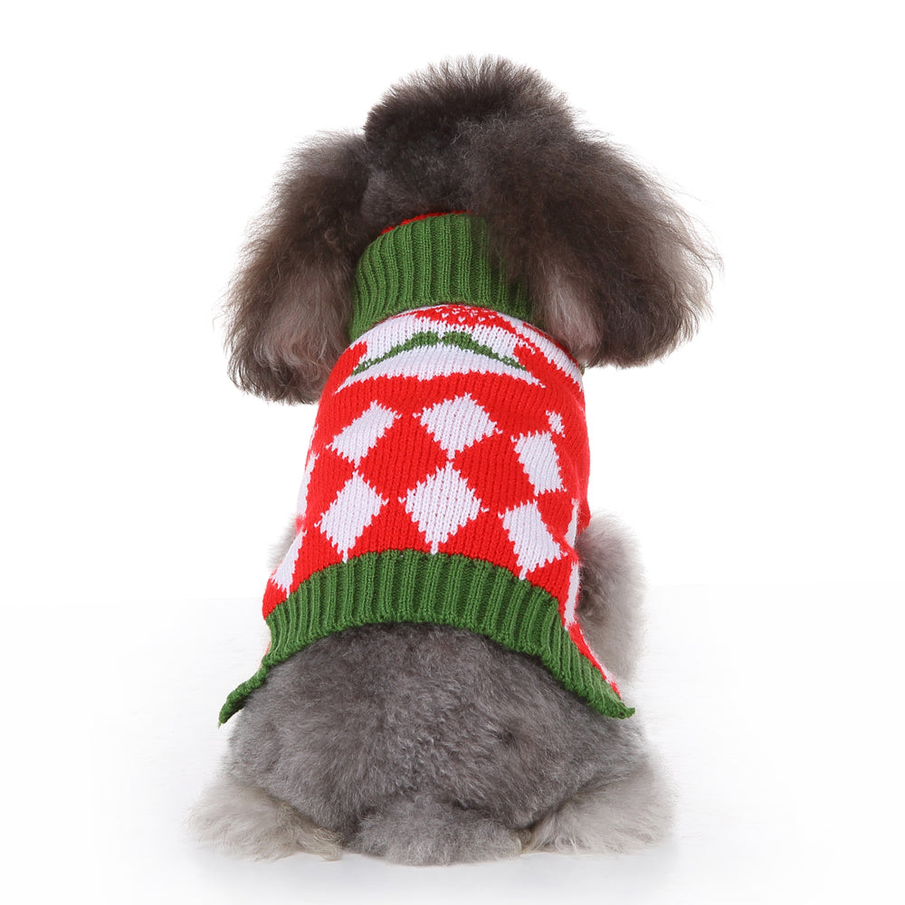 The Festive Diamond Dog Sweater