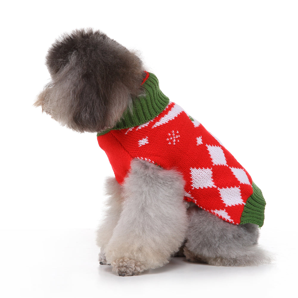The Festive Diamond Dog Sweater
