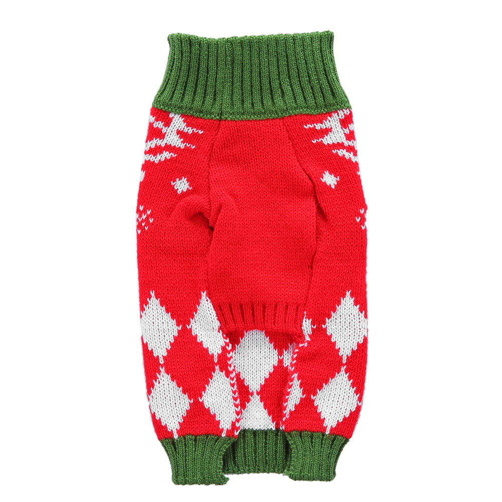 The Festive Diamond Dog Sweater