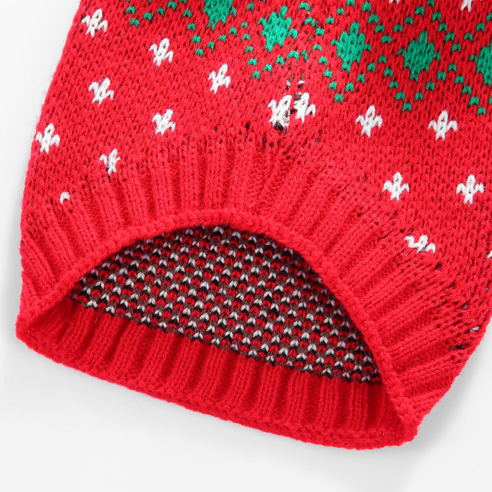 The Jolly Reindeer Pooch Sweater