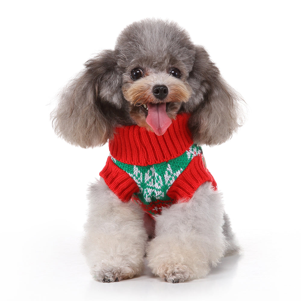 The Jolly Reindeer Pooch Sweater