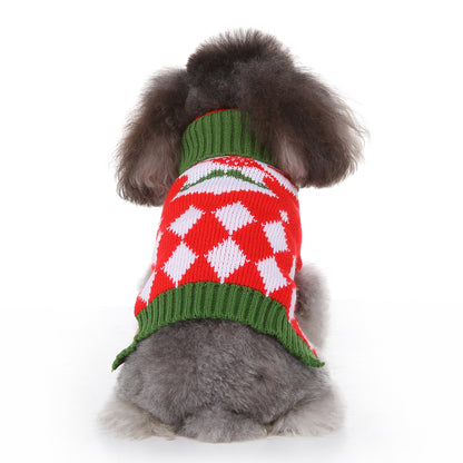The Festive Diamond Dog Sweater