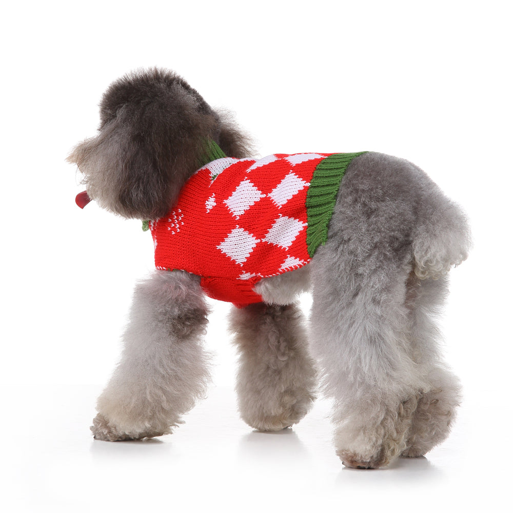The Festive Diamond Dog Sweater