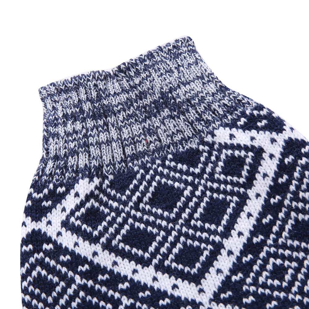 The Cozy Diamond Dog Sweater