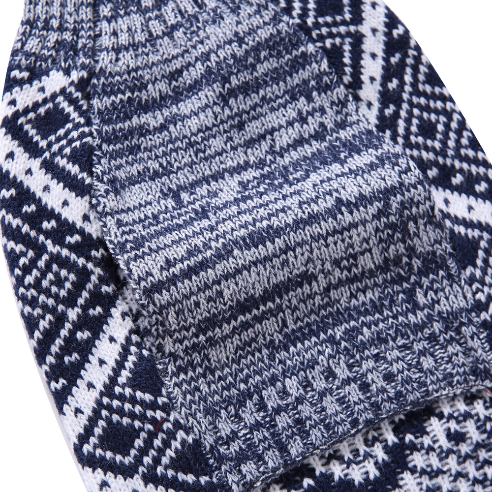 The Cozy Diamond Dog Sweater