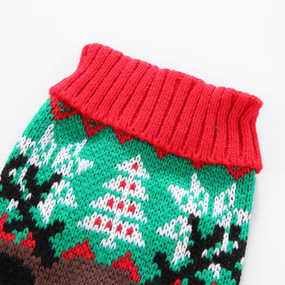 The Jolly Reindeer Pooch Sweater