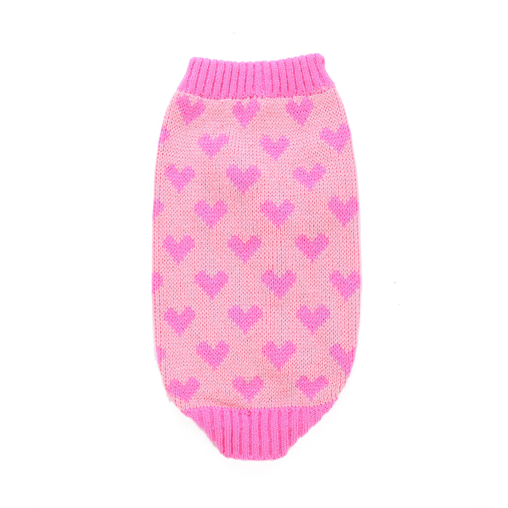 The Sweetheart Pink Dog Sweater