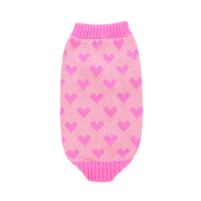 The Sweetheart Pink Dog Sweater