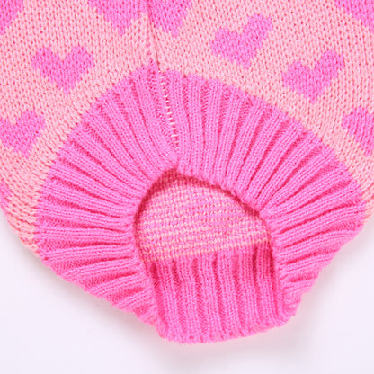 The Sweetheart Pink Dog Sweater