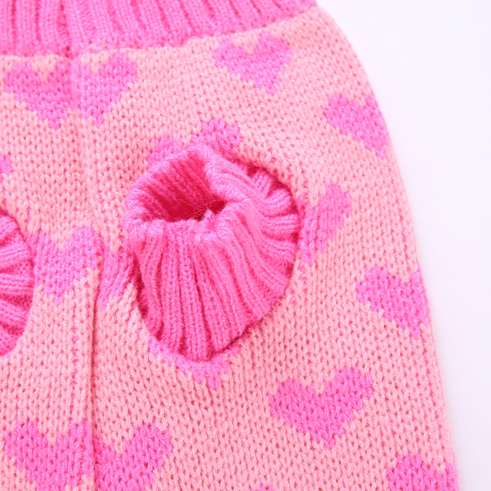 The Sweetheart Pink Dog Sweater