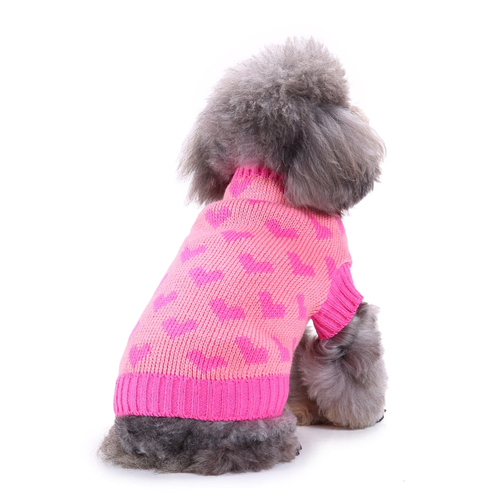 The Sweetheart Pink Dog Sweater