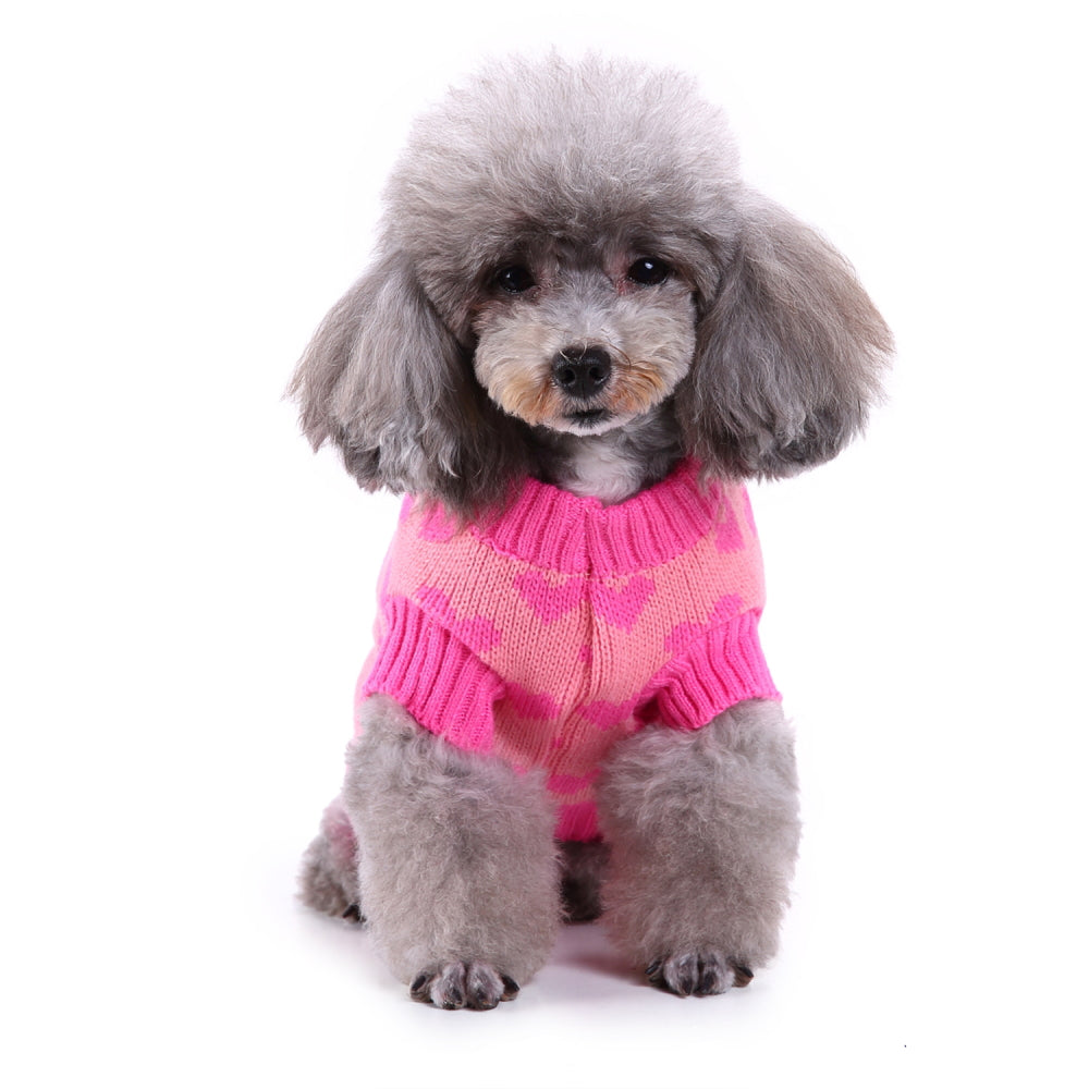 The Sweetheart Pink Dog Sweater