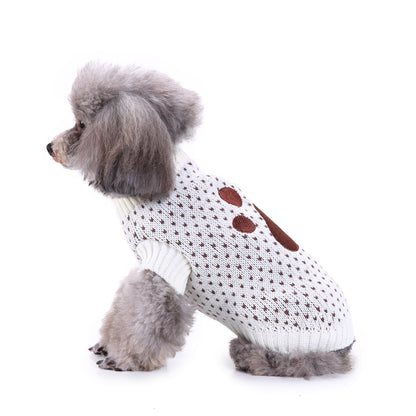 The Pawfect Cozy Knit Dog Sweater