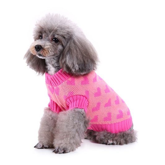 The Sweetheart Pink Dog Sweater