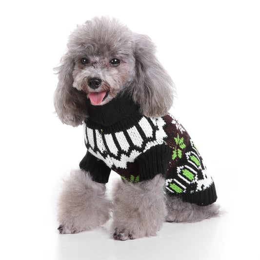 The Snowy Paws Dog Sweater