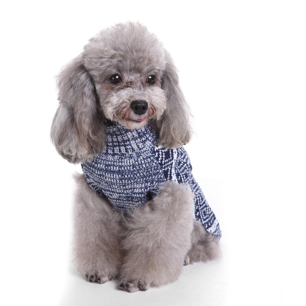 The Cozy Diamond Dog Sweater