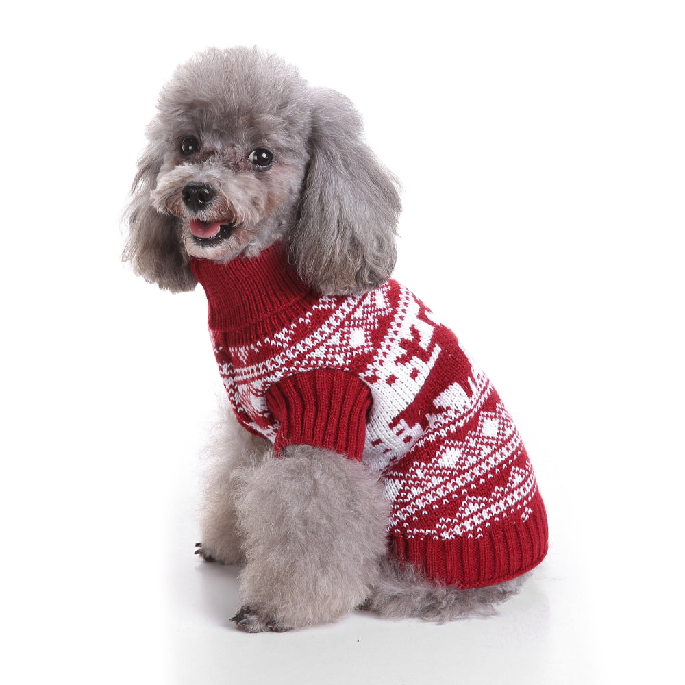 The Reindeer Joy Dog Sweater