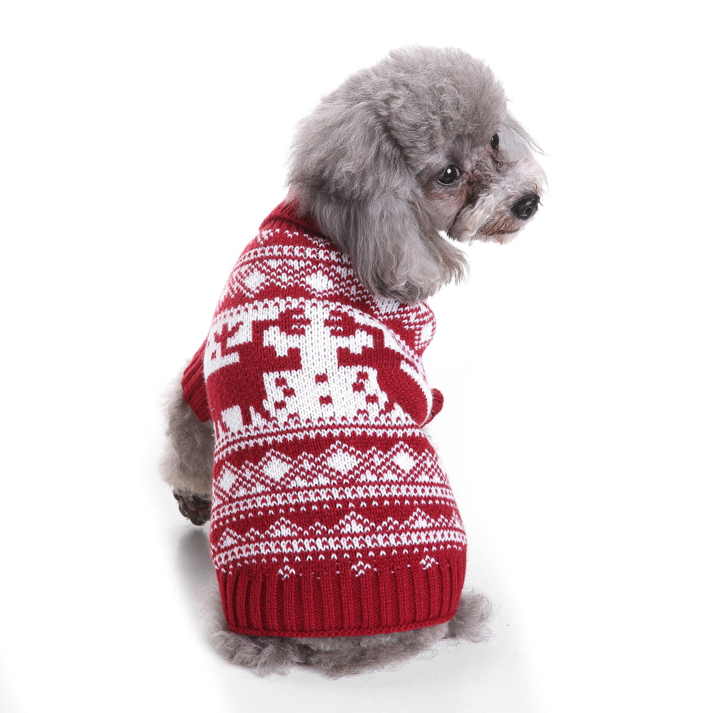 The Reindeer Joy Dog Sweater