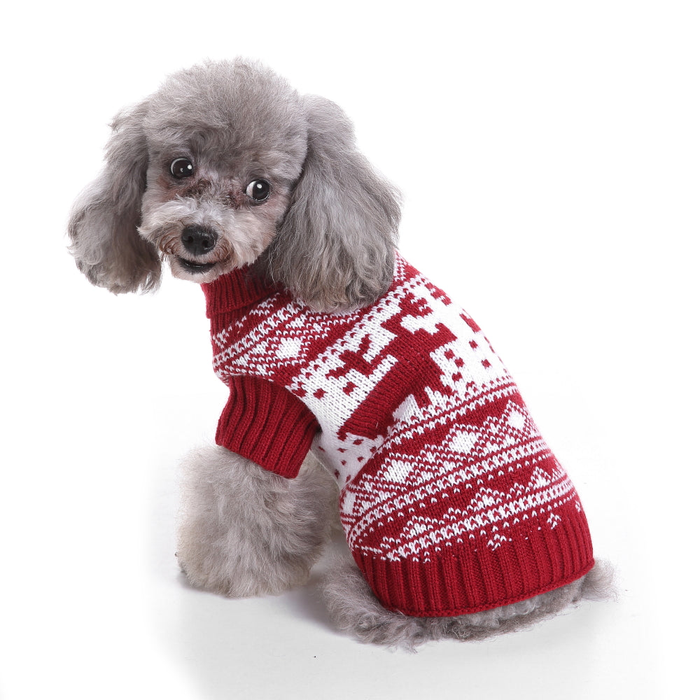 The Reindeer Joy Dog Sweater