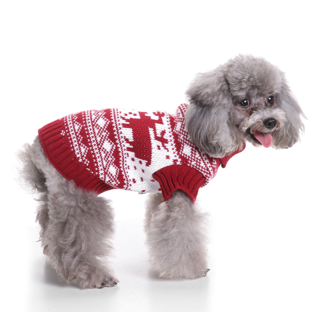 The Reindeer Joy Dog Sweater