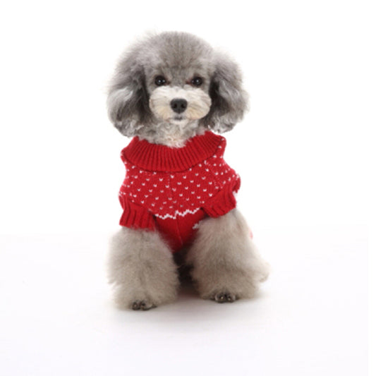 The Festive Reindeer Dog Sweater